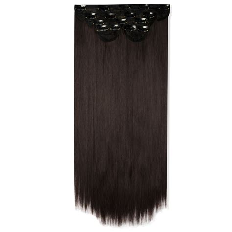 Lullabellz Super Thick 22 5 Piece Straight Clip In Extensions Various