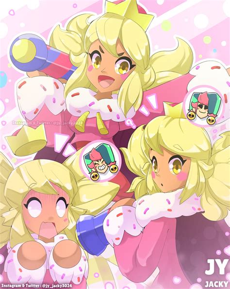 Artstation Cute Mandy Brawl Stars Fanart