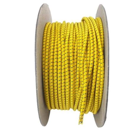 Special 6mm Yellow With Blue Fleck Elastic Bungee Shock Cord 100