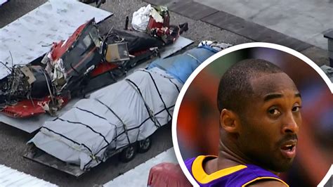 Kobe Bryant Trasladan Restos De Helicóptero Para Seguir La