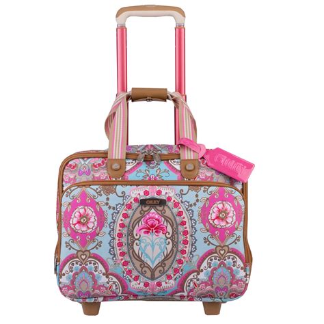 Oilily Travel 2013 Lotus Office Bag On Wheels Laptopfach 2-Rollen 26L ...