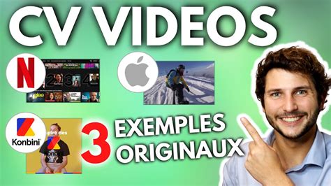 📹 Cv VidÉo Original 3 Exemples Netflix Konbini And Apple Youtube