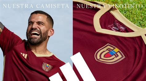 La Vinotinto presentó sus nuevas camisetas de Adidas Notizulia