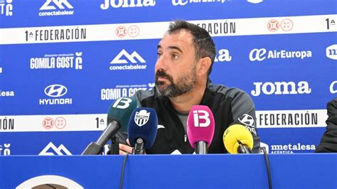 Fútbol Primera RFEF Juanma Barrero técnico del Atlético Baleares