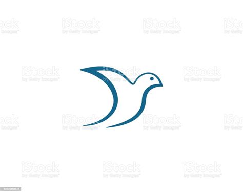 Ilustración De Plantilla De Logotipo De Bird Dove Y Más Vectores Libres