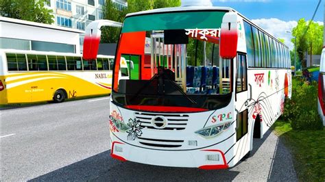 Ets Kuakata Barisal Dhaka Sakura Paribahan Hino Ak J Super Bus