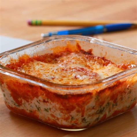 Easy Microwave Lasagna Recipe Microwave Recipes