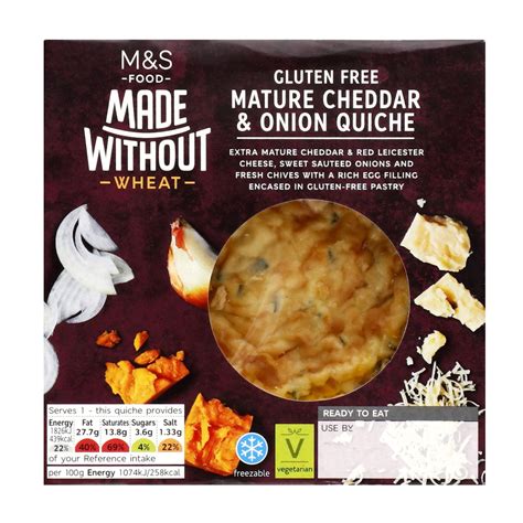 Made Without Wheat Cheese & Onion Quiche | M&S