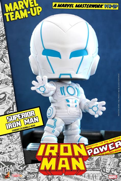Iron Man The Origins Collection Cosbaby Figure Come To Hot Toys