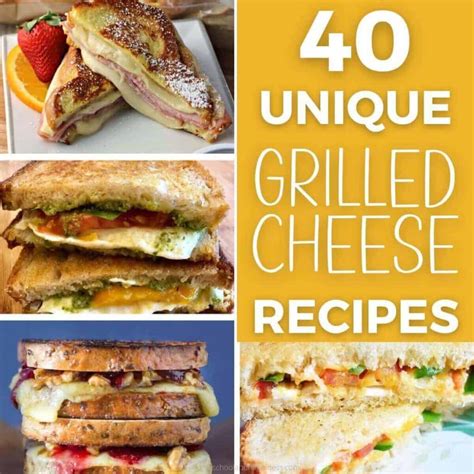 40 Grilled Cheese Sandwich Recipes-Grilled Cheese Variations