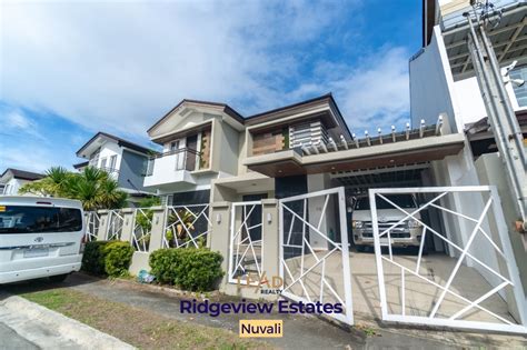 Bedroom House Lot For Sale In Ridgeview Estates Nuvali Near