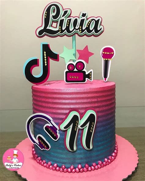 13 Cute Tik Tok Cake Ideas (Some are Absolutely Beautiful) | Beautiful birthday cakes, Birthday ...