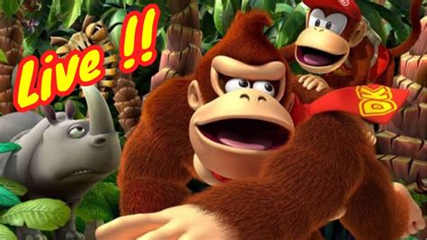 Live Donkey Kong Country Youtube