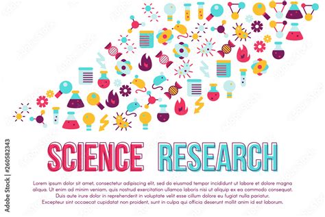 Science fair word concept banner design Stock Vector | Adobe Stock