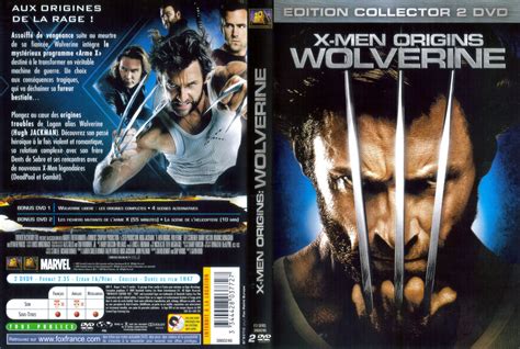 Jaquette DVD de X Men Origins Wolverine v2 Cinéma Passion