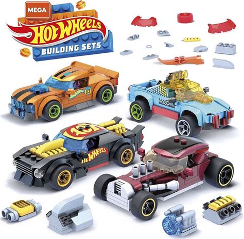 Automobilių lego konstruktorius Hot Wheels kaina pigu lt
