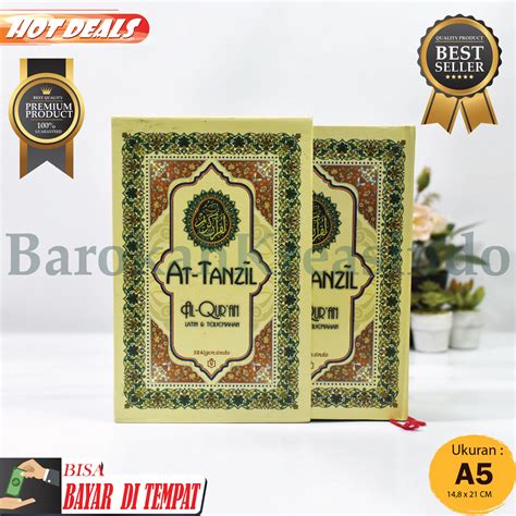 Al Qur An At Tanzil Ukuran A5 15 X 21 Cm Hard Cover Plus Box Sinar Baru