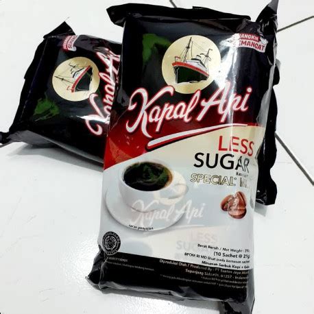 Jual Kapal Api Special Mix Kopi Less Sugar Pack Isi Sachet