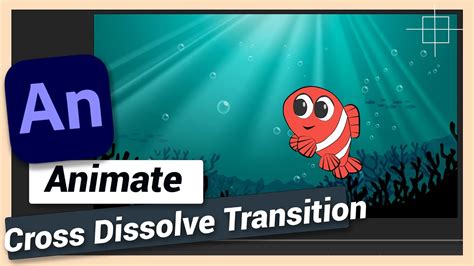 Cross Dissolve Transition Adobe Animate Cc Tutorial Youtube