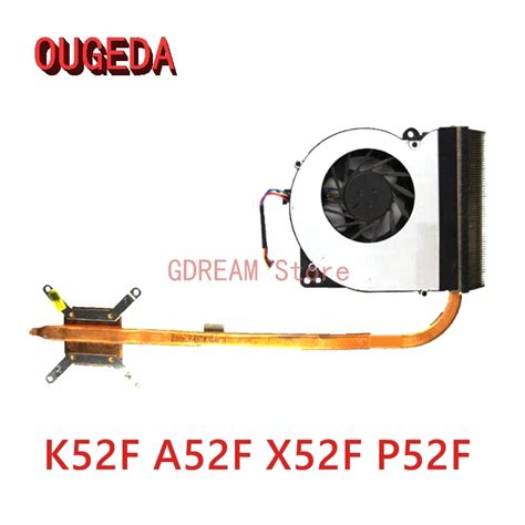 Ougeda Original For Asus Laptop Heatsink Cooling Fan Cpu Cooler K F