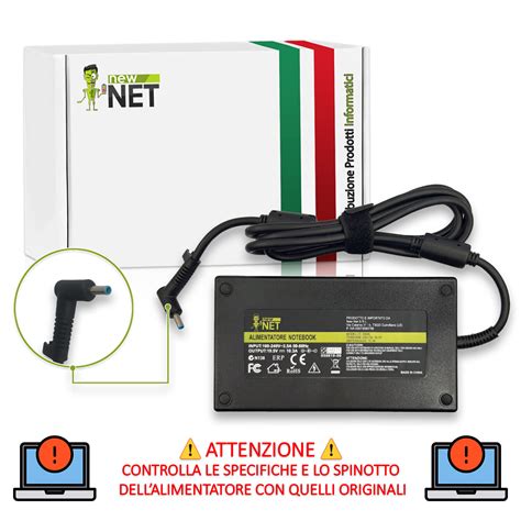 Alimentatore Compatibile Con HP Omen 17 CB0905NG 17T 17 W000 19 5V 10