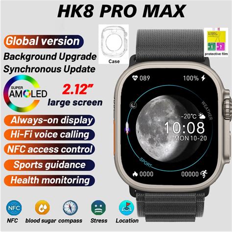 Hk Pro Max Gen Chatgpt Amoled Mm Pulgadas Reloj Inteligente