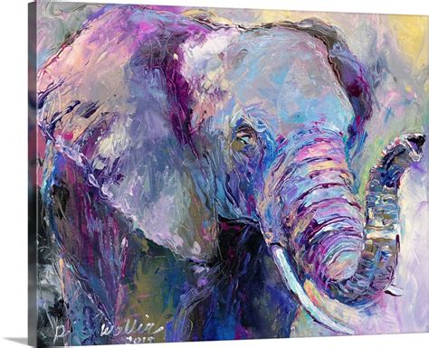 Blue Elephant Wall Art, Canvas Prints, Framed Prints, Wall Peels ...