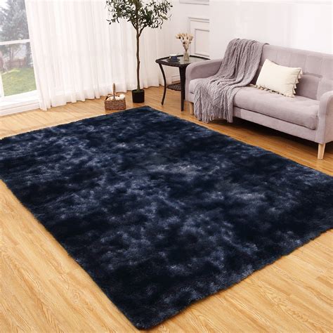 Homerry X Fluffy Area Rug For Bedroom Fuzzy Shag Area Rug For