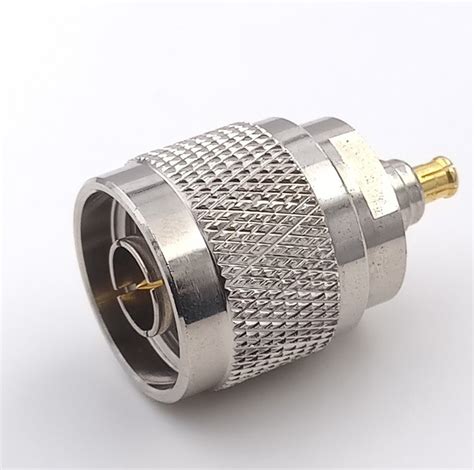 Nickel Plated Rf Coaxial Connectors Rf Dc Ghz N Type Male To Mcx Male