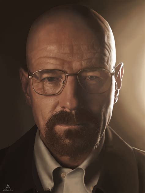 Bryan Cranston aka Walter White Portrait | Domestika