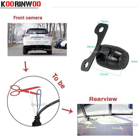 Koorinwoo Parking Car Front Camera Normal Image Rearview camera ...