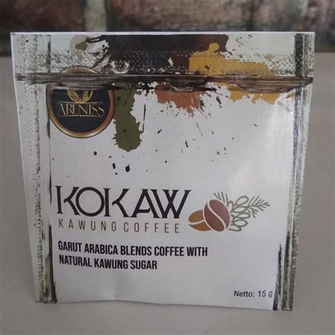 Jual Kopi Kawung KOKAW SACHET Kopi Blend Arabica Robusta Dengan Gula