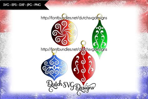 Christmas ornaments cut files, christmas svg, (39644)