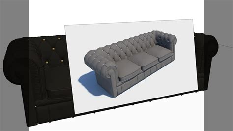 Chesterfield Sofa Modeling In SketchUp TutorialsUp Atelier Yuwa Ciao Jp