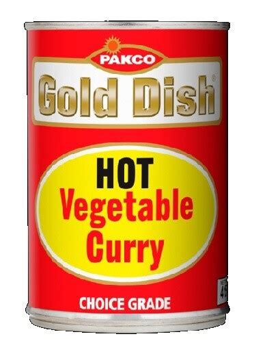 Gold Dish Vegetable Curry Hot G