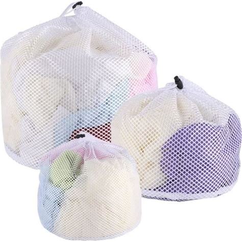 Lot De Filets Linge Sacs Linge Avec Cordon De Serrage Sacs