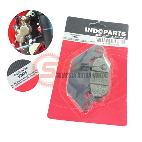 Jual Kampas Rem Depan Indopart Cakram Discpad Yamaha Jupiter Mx Mio