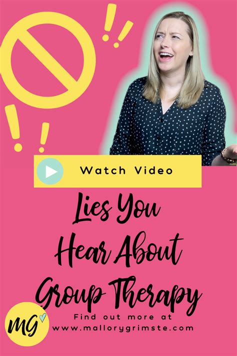 Lies You Hear About Group Therapy — Mallory Grimste Lcsw Mental Health Therapist For Teens