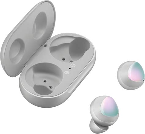 Samsung Galaxy Buds True Wireless Earbud In Ear Headphones Silver Sm R170nzsaxar Avallax