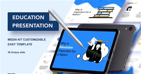 Education Powerpoint Illustrations Incl. microsoft & design - Envato ...