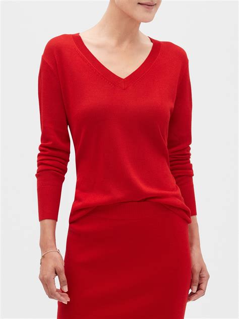 V Neck Sweater Banana Republic Factory