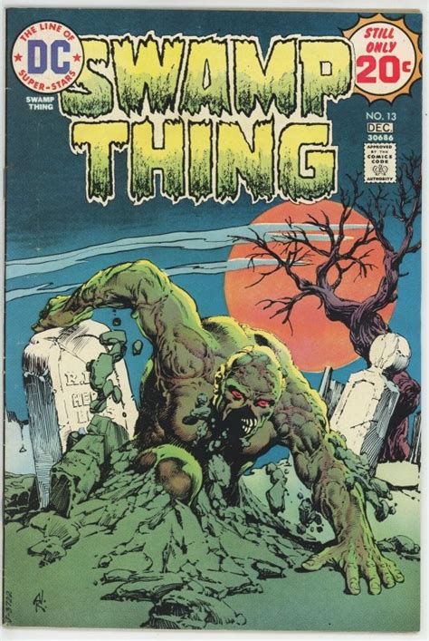 Swamp Thing 13 1972 5 0 VG FN The Leviathan Conspiracy Comic