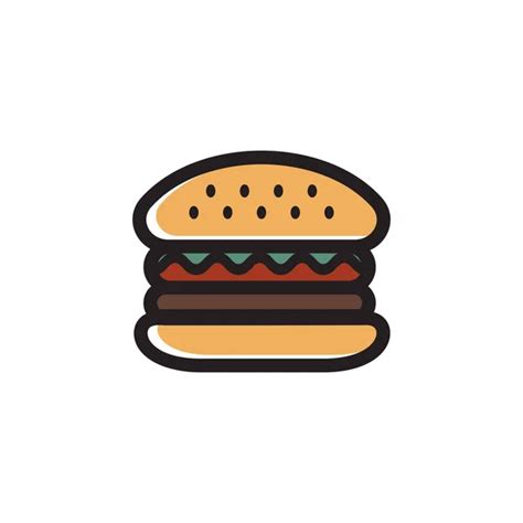 Hamburger Construction Im Genes De Stock De Arte Vectorial Depositphotos