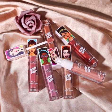 Pop Art Nude Liquid Lipsticks Romantic Beauty Cosmetics Pop Art Nude Liquid Lipstick