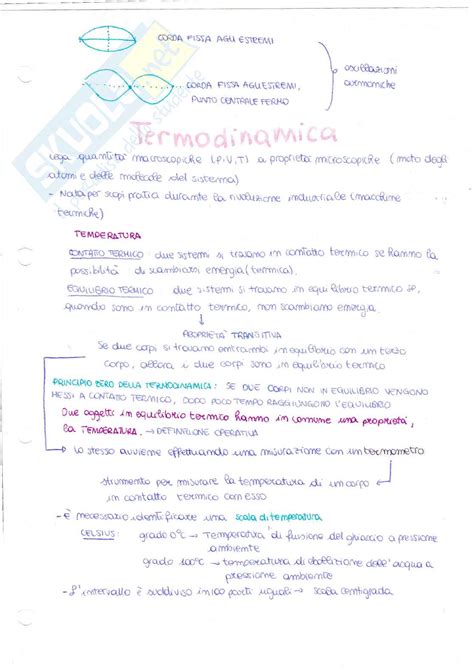 Appunti Di Fisica Generale Termodinamica Ed Elettromagnetismo