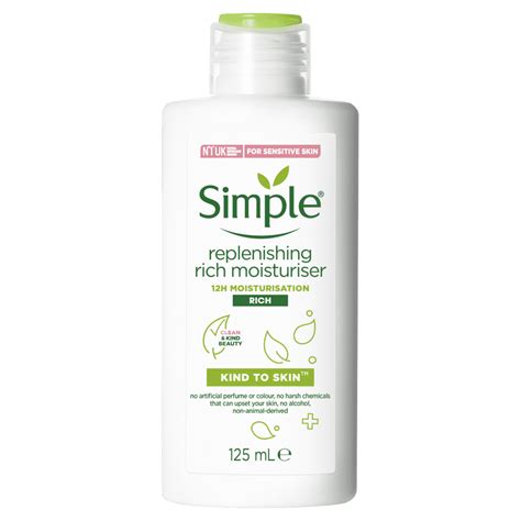 Simple Replenishing Rich Moisturiser 125ml Discount Chemist