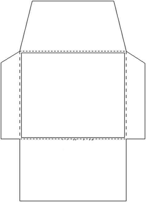 Molde De Envelope De Carta Para Imprimir E Montar EspaÇo Educar