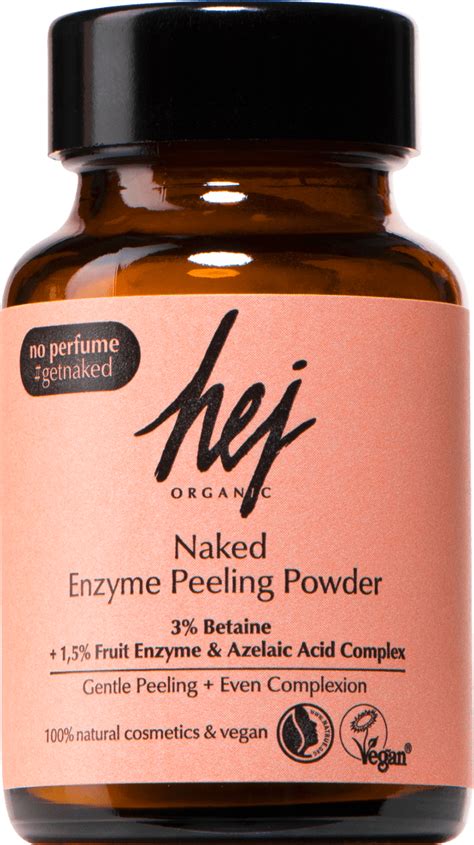 Hej Organic Naked Enzyme Peeling Powder G Dm At