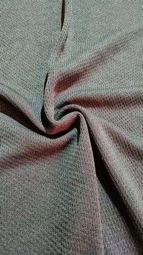 Plain Solids Grey Polyester Knitted Fabric Gray At Rs 210 Meter In