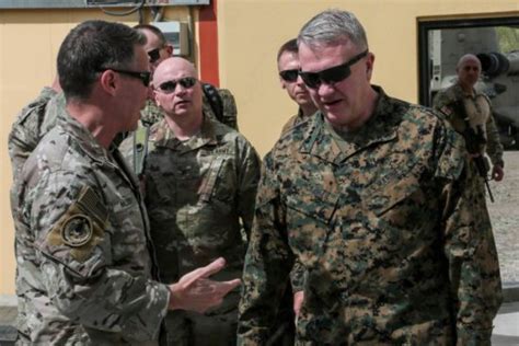 Centcom Boss Takes Command Of Afghanistan Mission As Drawdown Continues